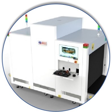 scanner de cargaison X à haut débit et de bagages
