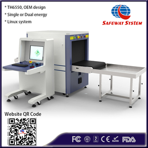 Scanner de bagages multi langues X Ray avec CE, approuvé par la FDA ZA6550