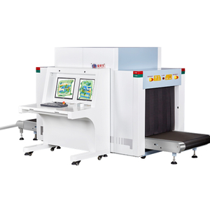 Bagages de sécurité à rayons X dans les aéroports, scanner de bagages, imagerie à double vue avec deux générateurs, fonction de pointe et détection d'explosifs