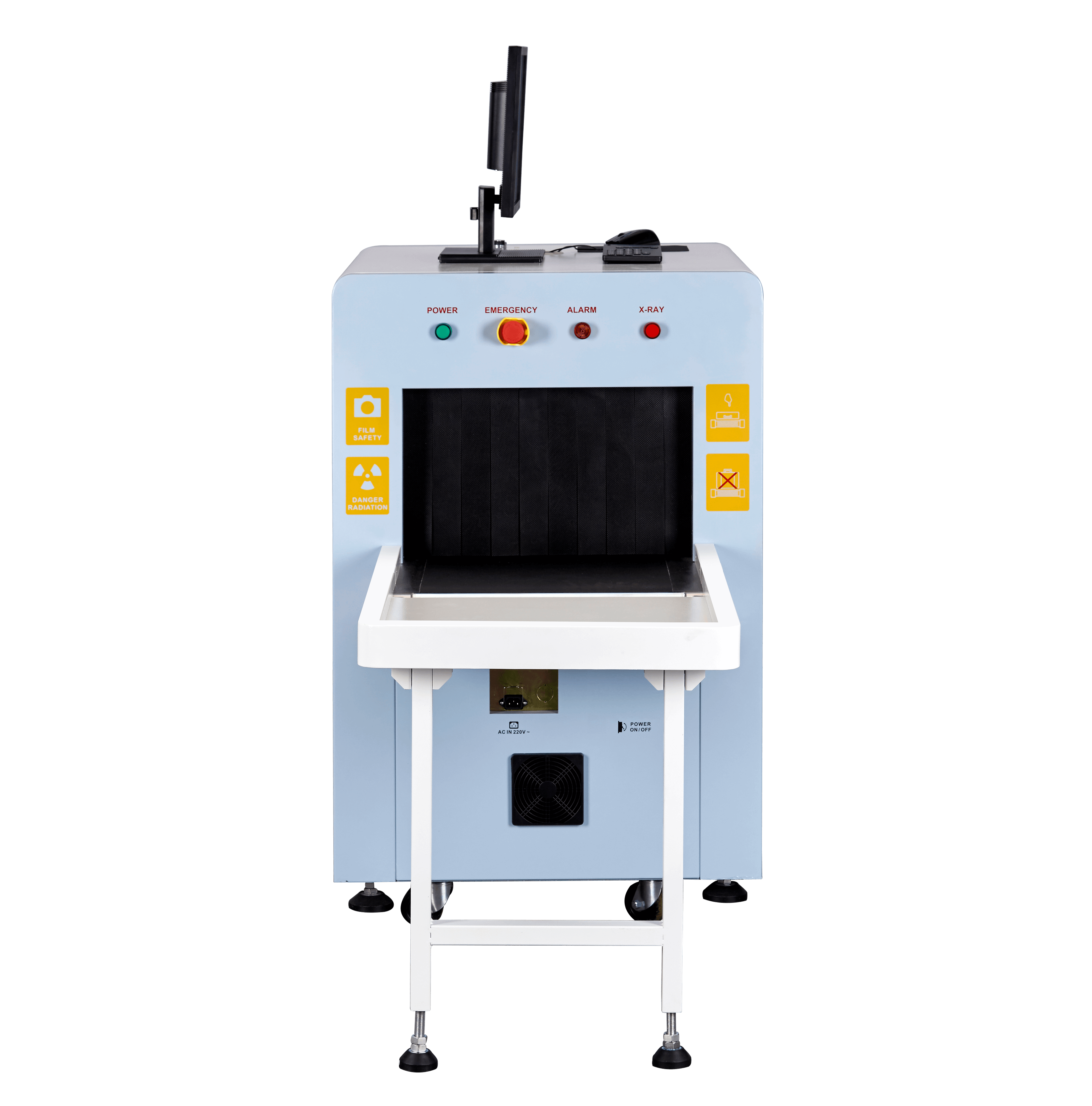 Machine de scanner de colis Safeway System pour hôpital, église, gare