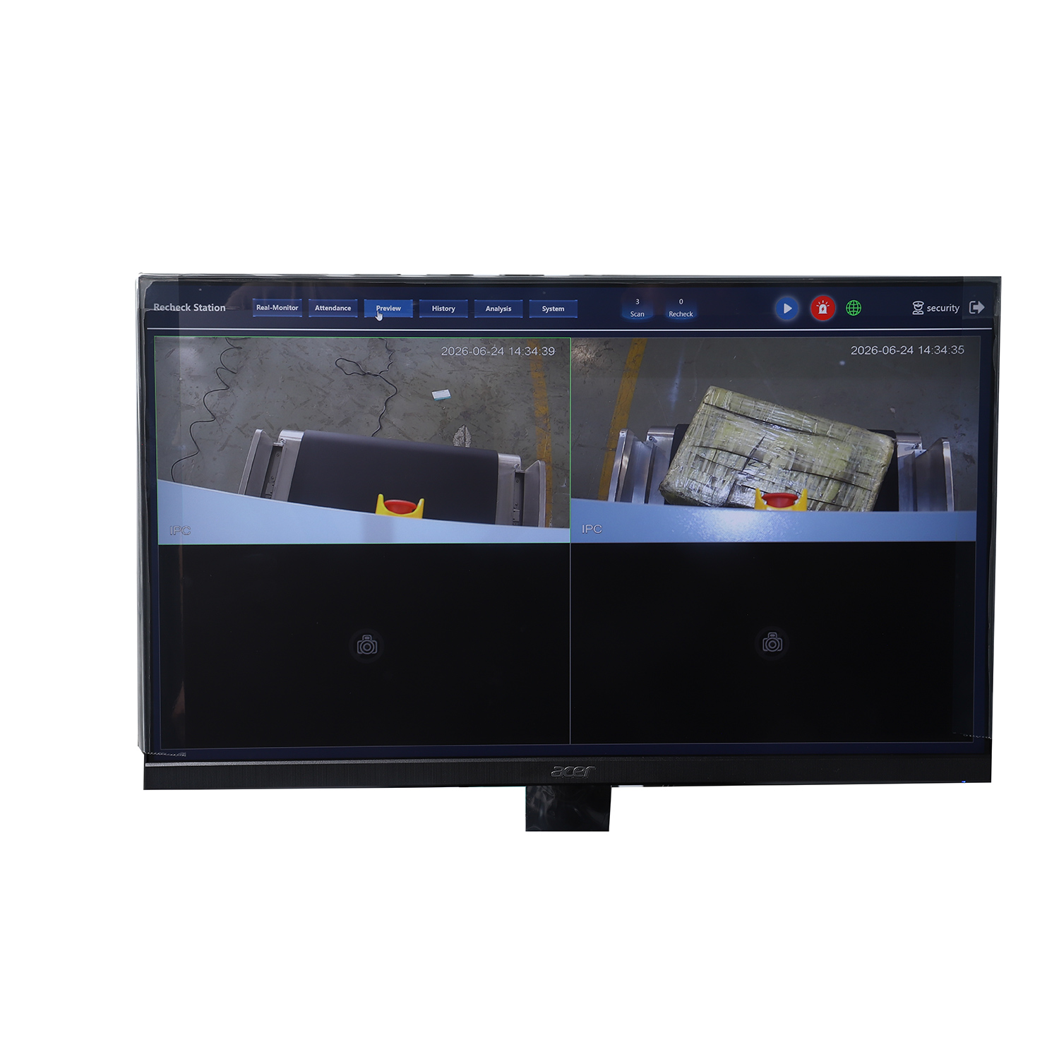 AT6550D avec CCTV, IA et poste de contrôle de réseau à distance