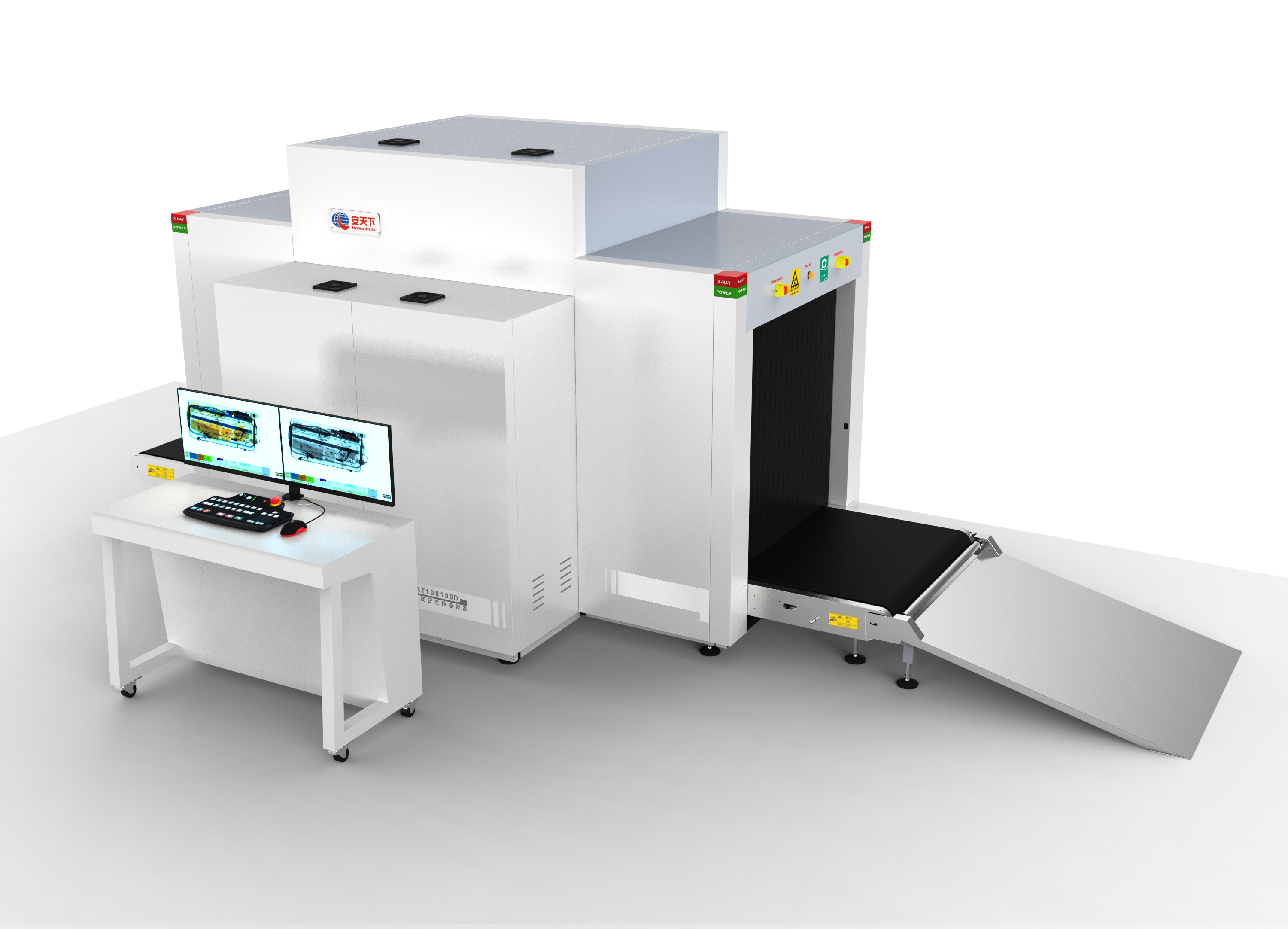 AT100100D 书桌式双联